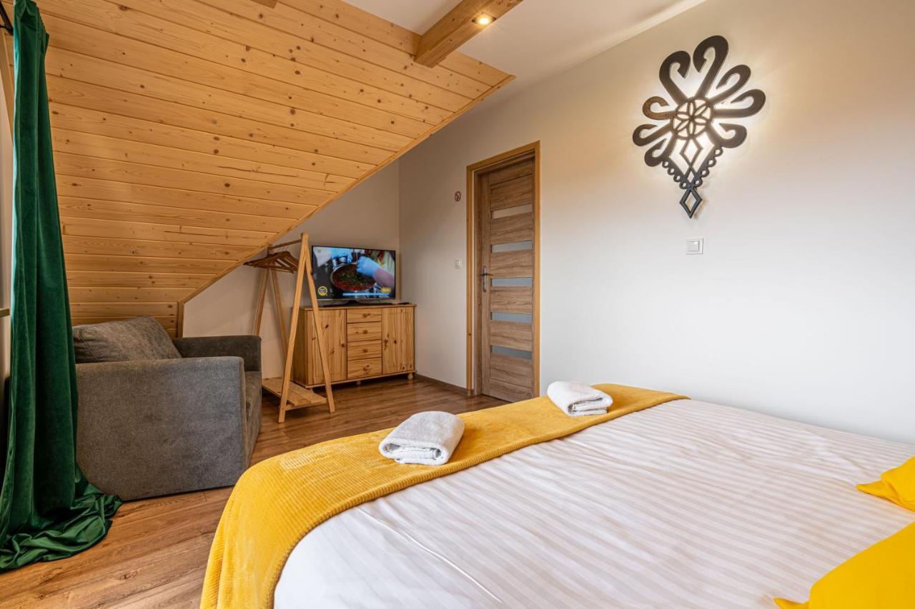 Widokowy Apartament - Pokoje Goscinne Banska Wyzna エクステリア 写真