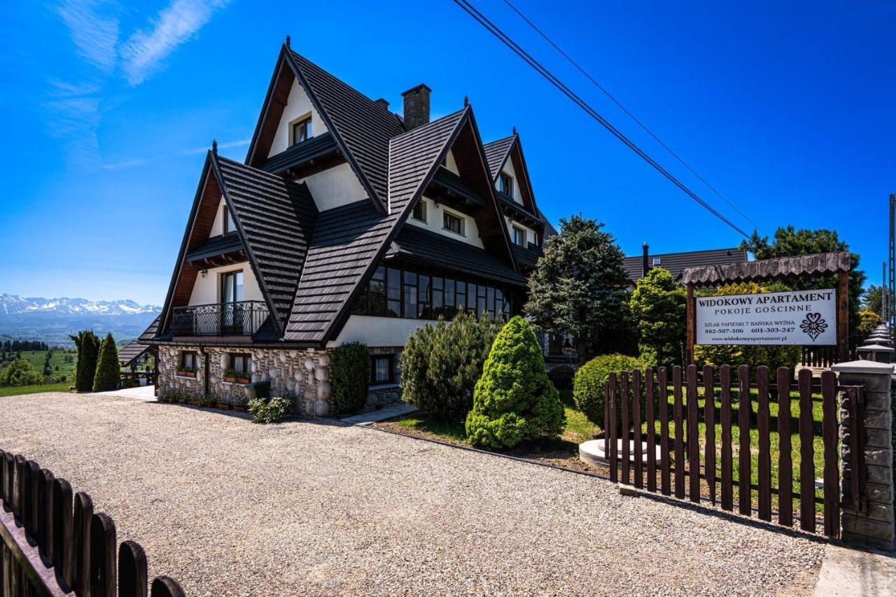 Widokowy Apartament - Pokoje Goscinne Banska Wyzna エクステリア 写真